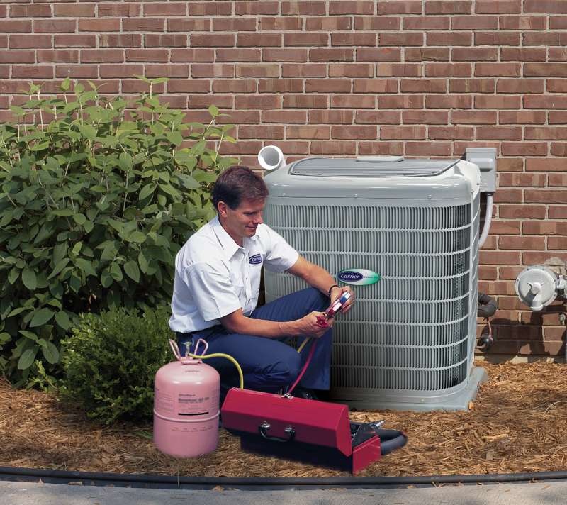 Diagnosing and repairing heating and cooling system malfunctions